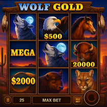 MrPunter - Wolf Gold Slot Game